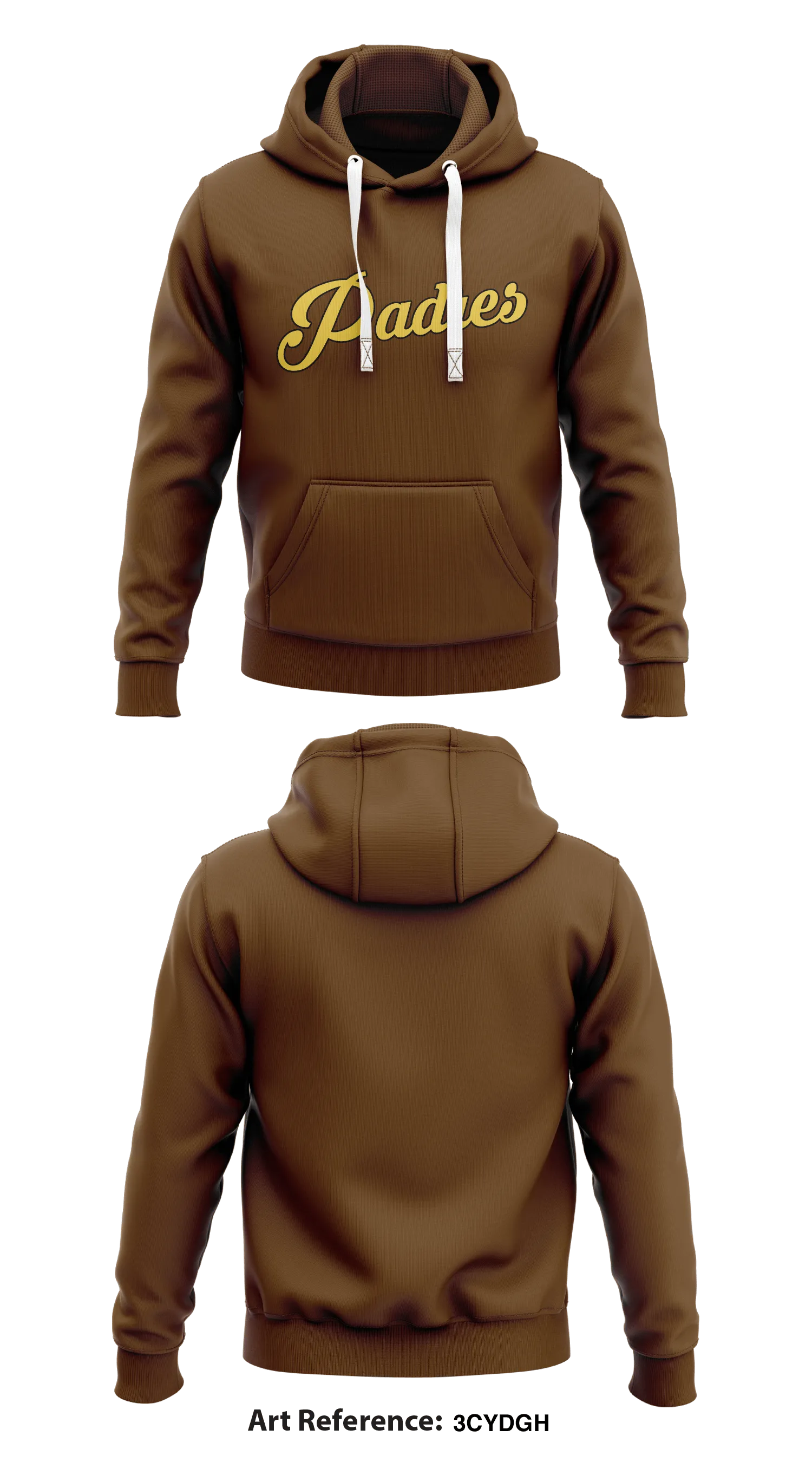 Padres Store 2  Core Men's Hooded Performance Sweatshirt - 3CYdgH