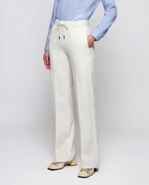 Pantalón stretch blanco