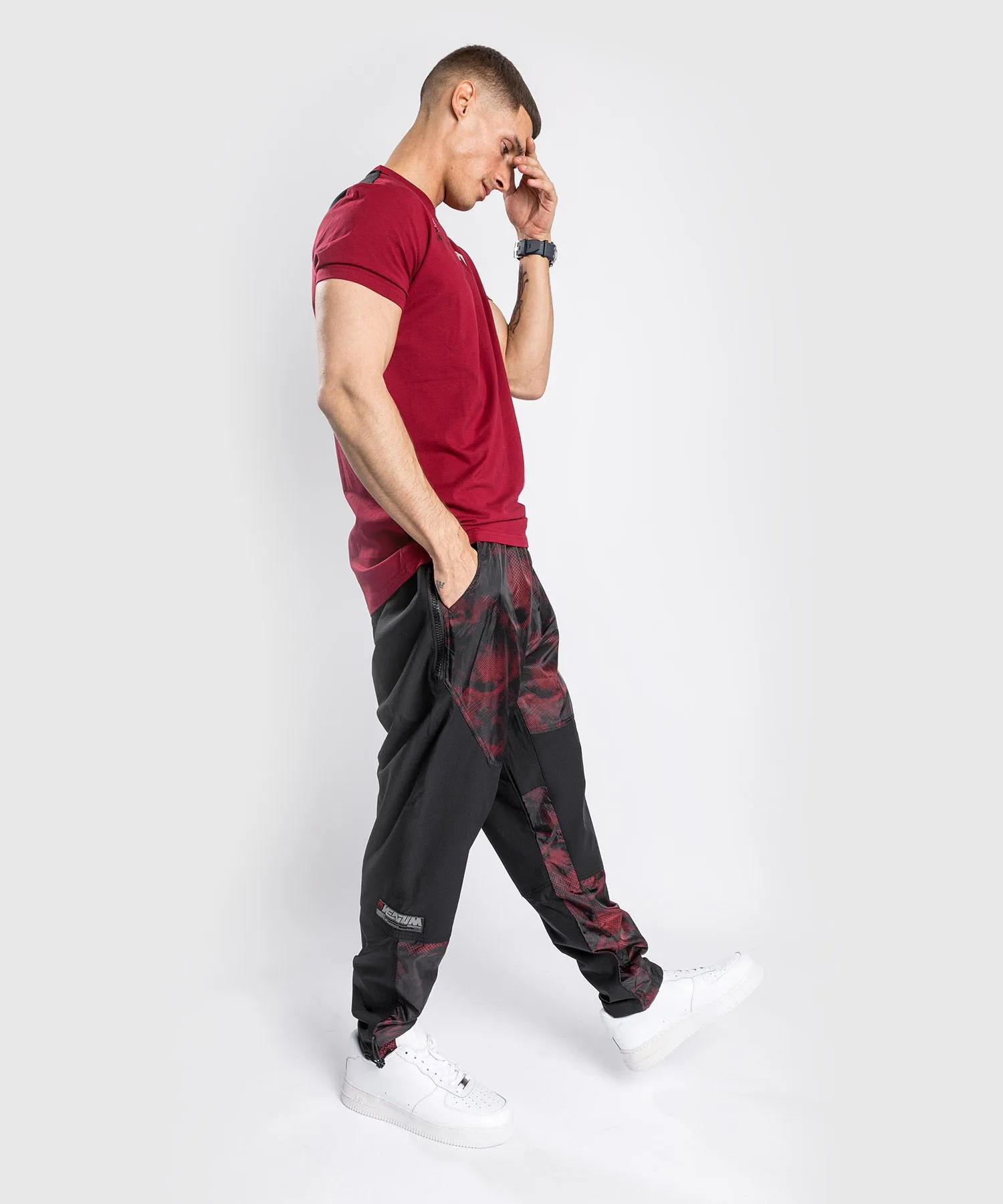 Pantaloni da jogging Laser XT - Oversize - Nero/Rosso