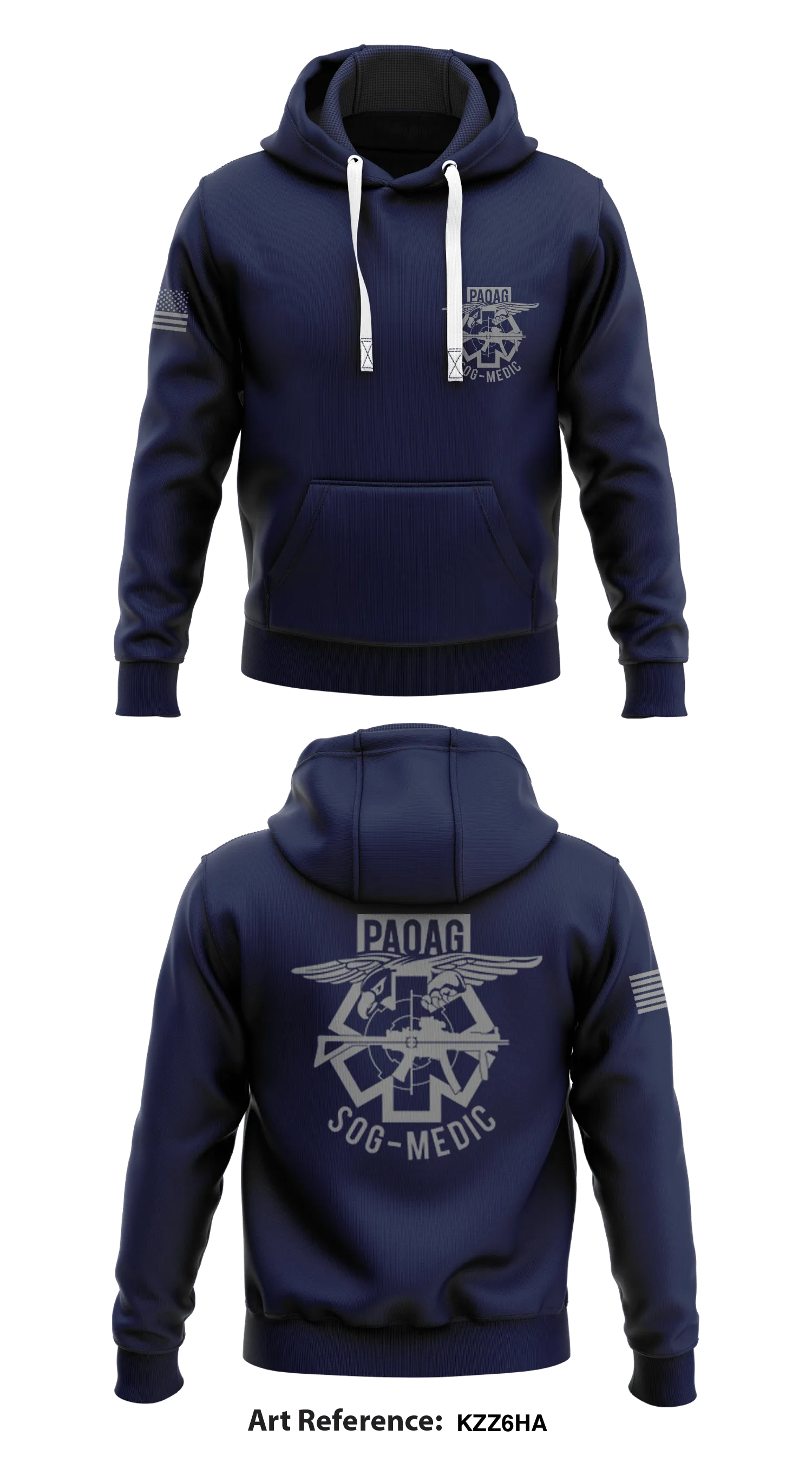 PAOAG SOG  Store 1  Core Men's Hooded Performance Sweatshirt - kZZ6HA