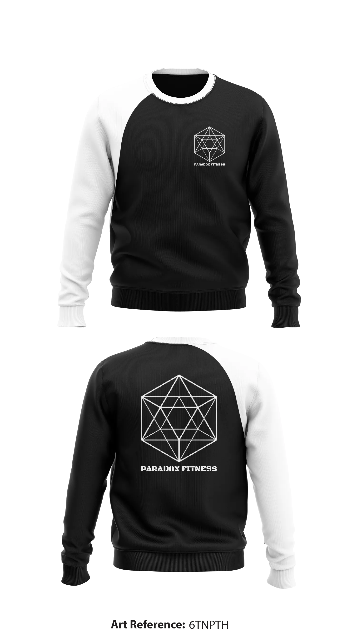 Paradox Fitness Store 1 Core Men's Crewneck Performance Sweatshirt - 6tNPTh