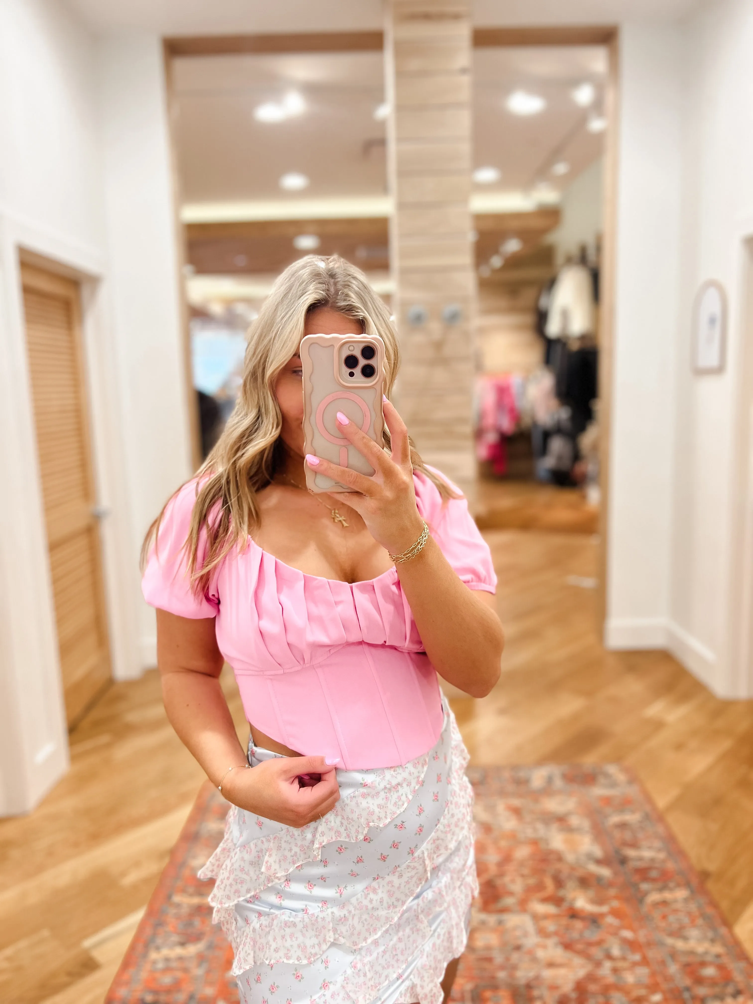 Payton Pink Top