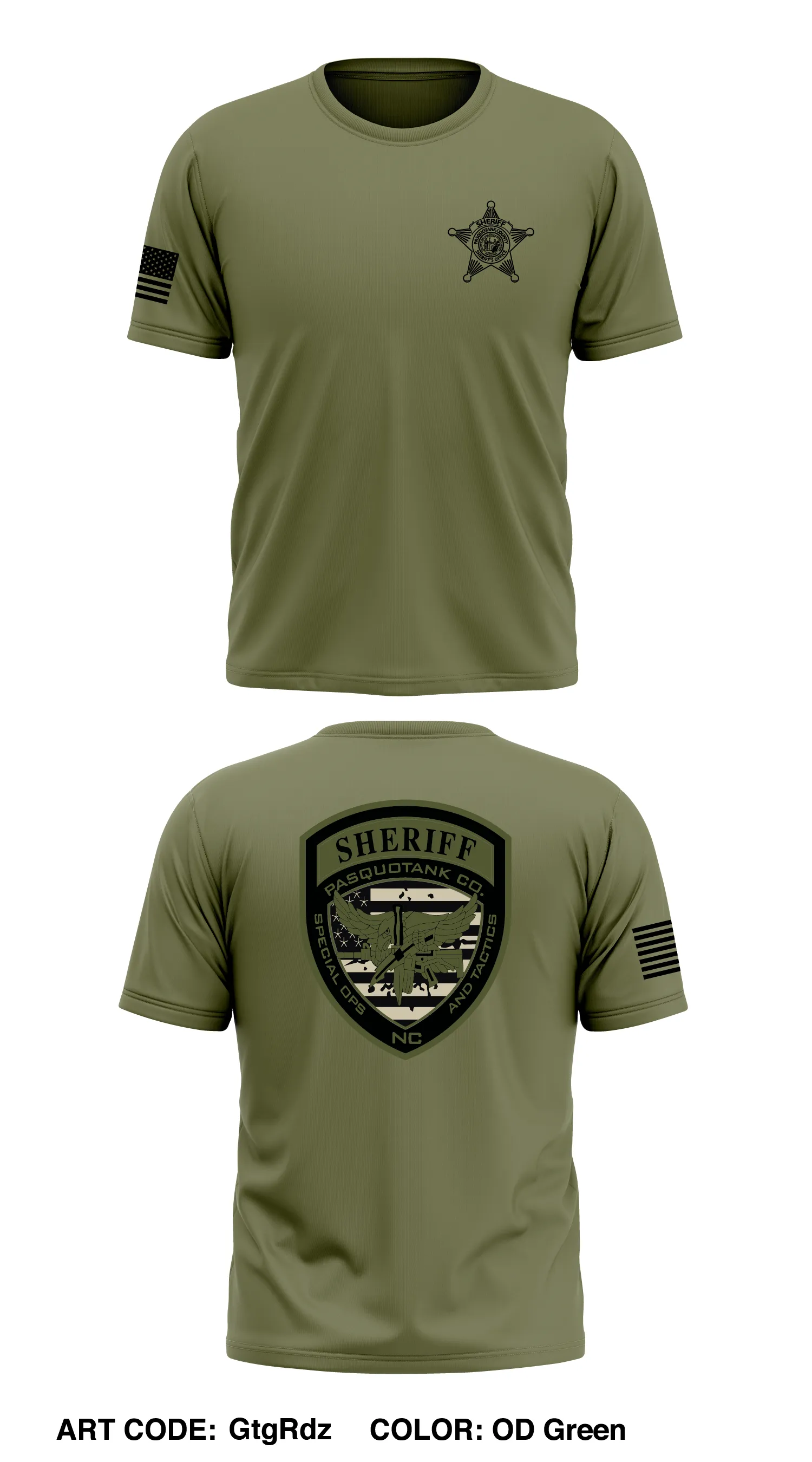PCSO SO-AT Store 1 Core Men's SS Performance Tee - GtgRdz