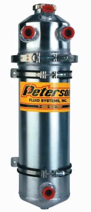 Peterson 2.5 Gallon Dry Sump Oil Tank With Dual Scavenge Inlet