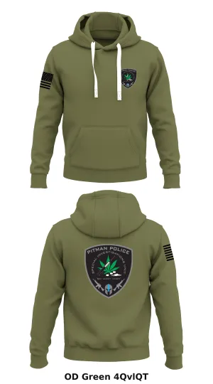 Pitman Police Dept. SIU Store 1  Core Men's Hooded Performance Sweatshirt - 4QvlQT
