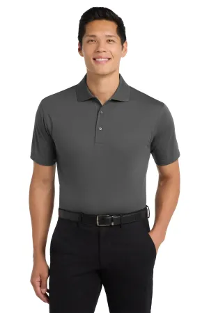 Port Authority Tall Tech Pique Polo. TLK527 Grey Smoke Tall