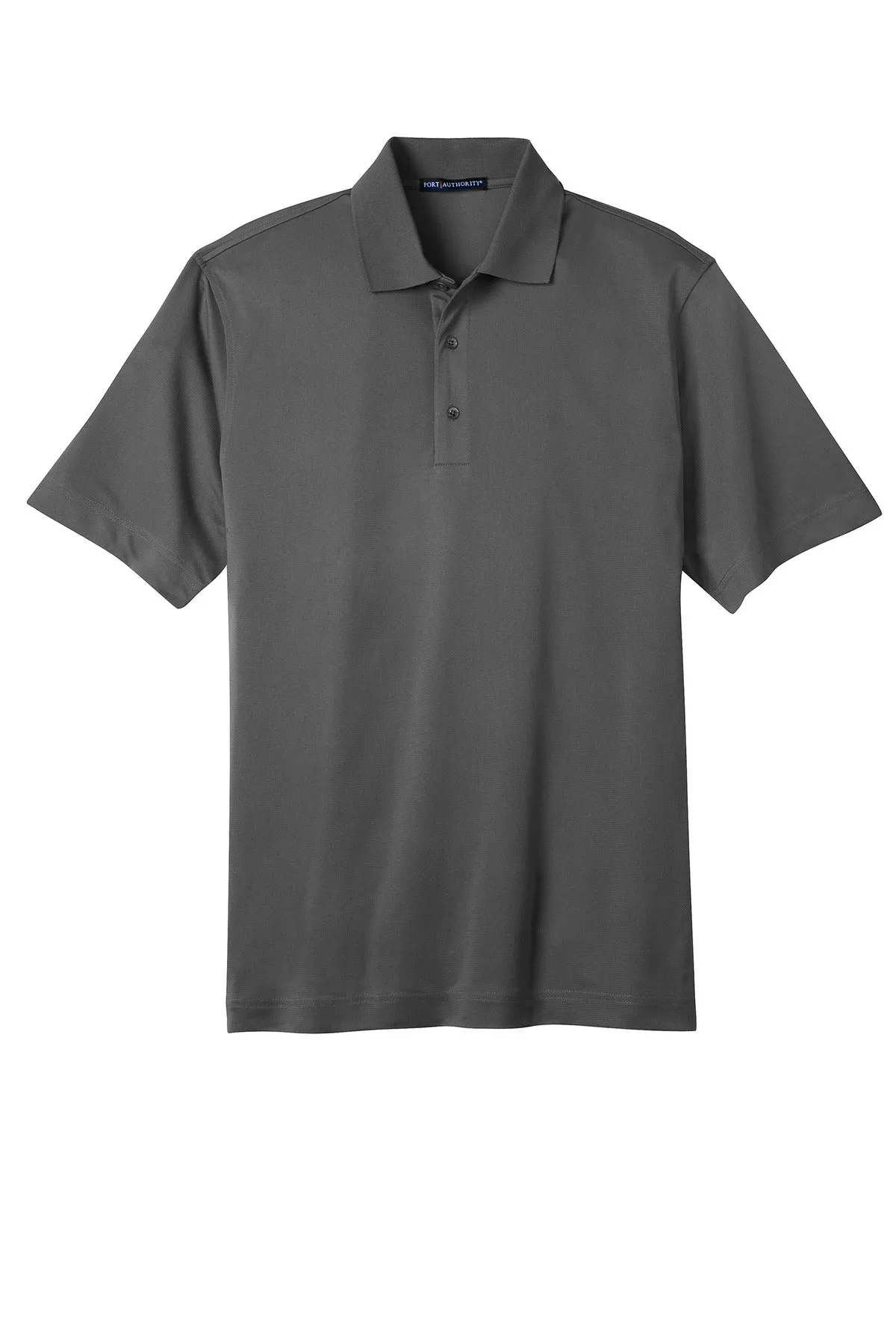 Port Authority Tall Tech Pique Polo. TLK527 Grey Smoke Tall