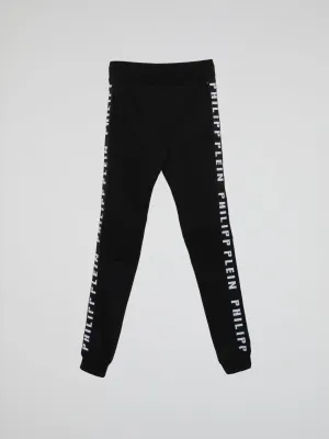 PP1978 Black Jogging Trousers (Kids)