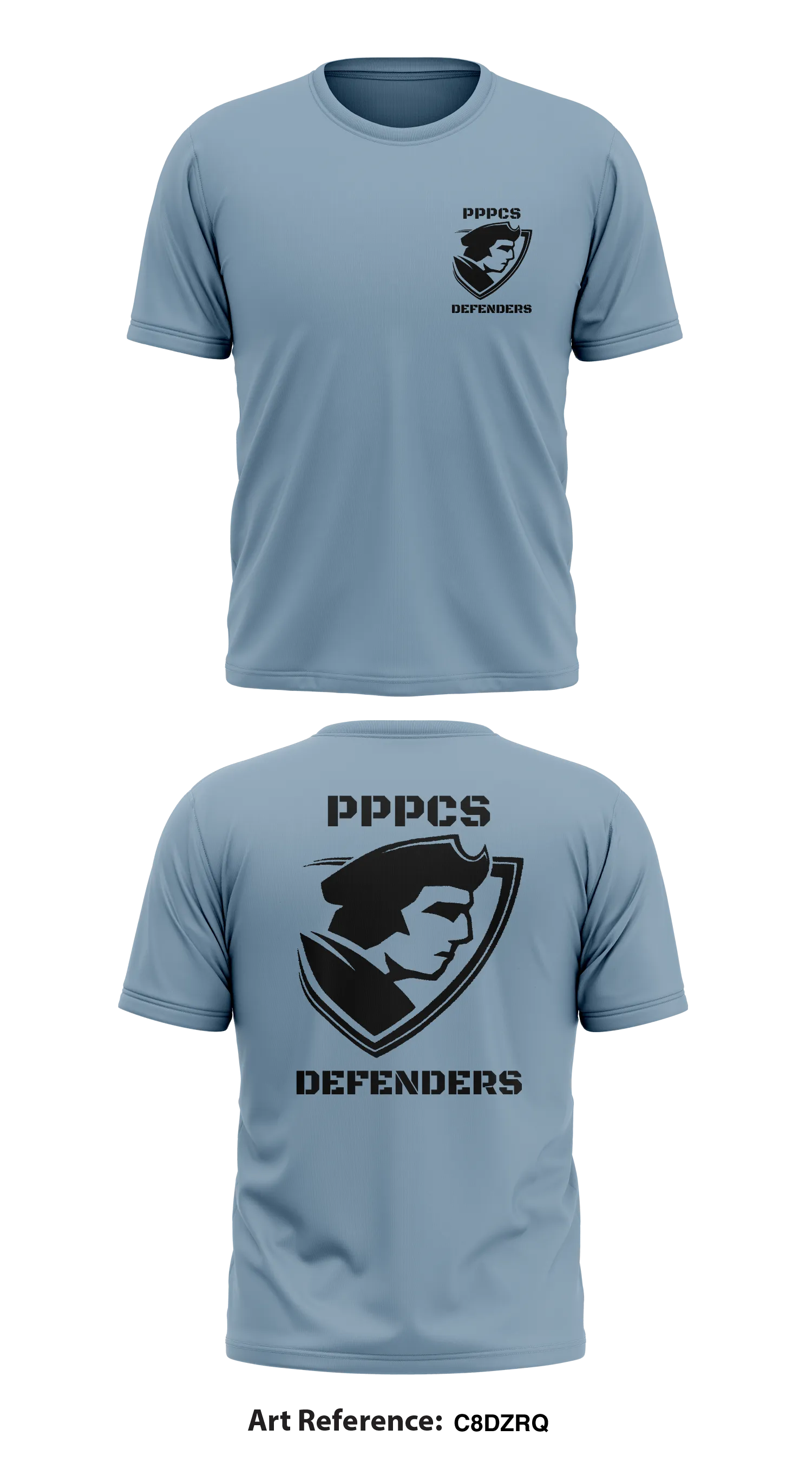 PPPCS Defenders Store 1 Core Men's SS Performance Tee - C8DzRQ