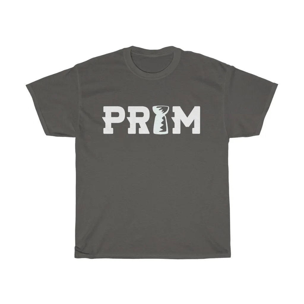Prim Latte Stone Tee Unisex Heavy Cotton Tee