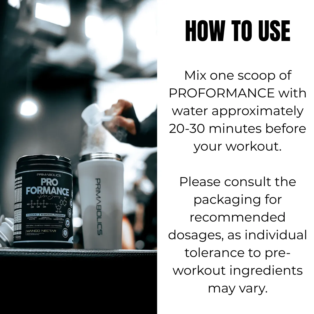 Primabolics ProFormance Pre-Workout