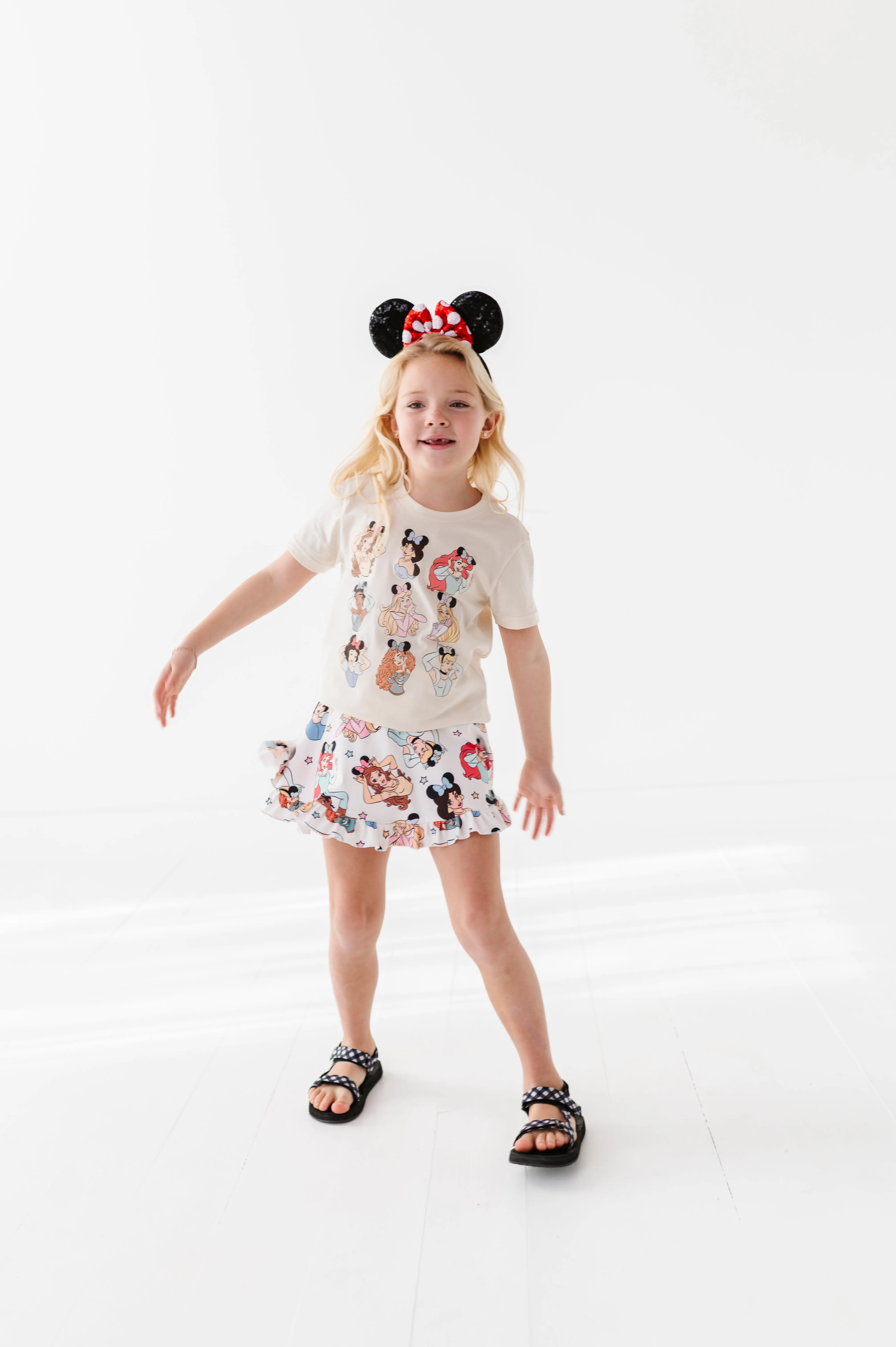 PRINCESSES | CREAM KIDS TEE (*SHIPS MID-MARCH*