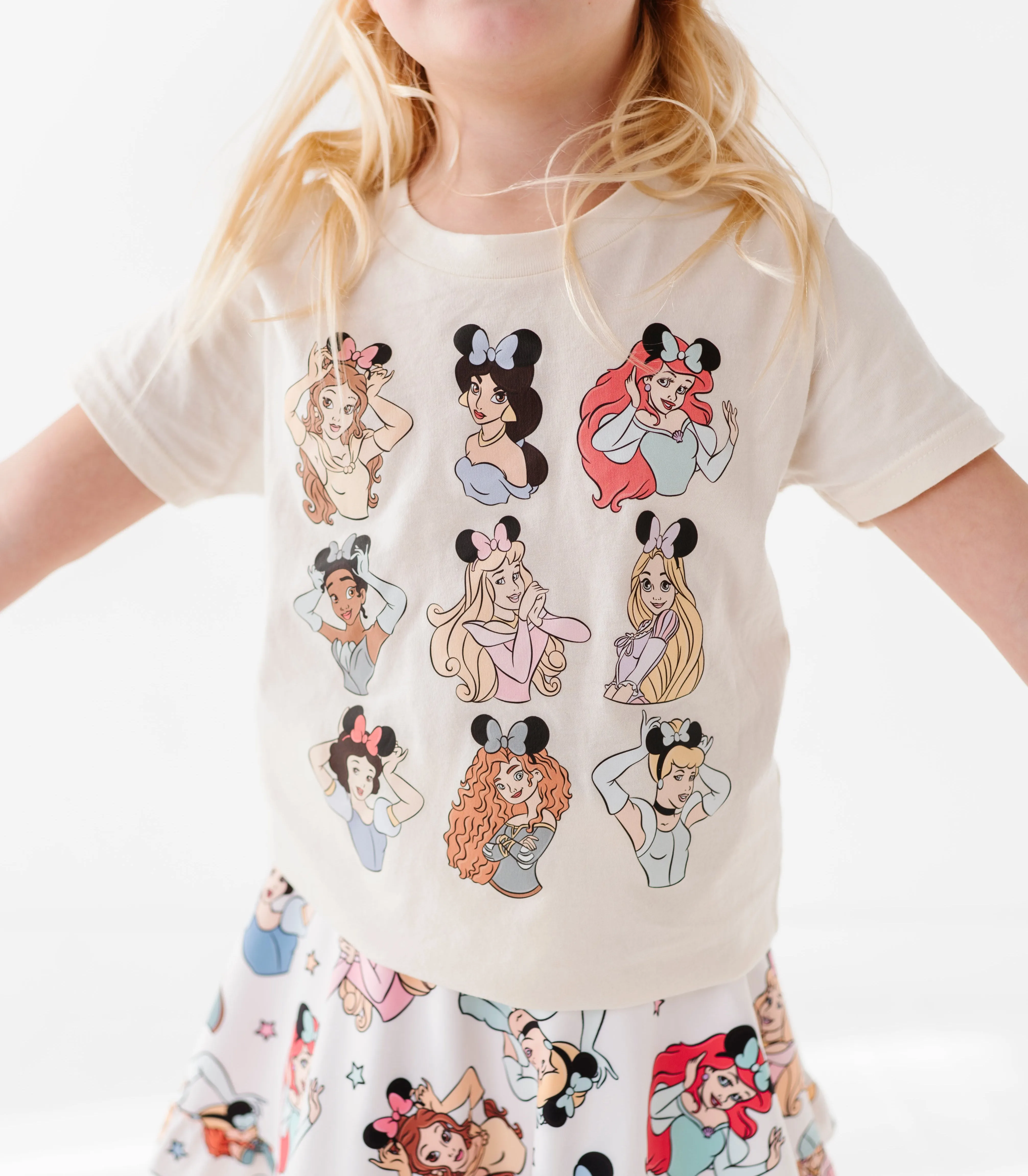 PRINCESSES | CREAM KIDS TEE (*SHIPS MID-MARCH*