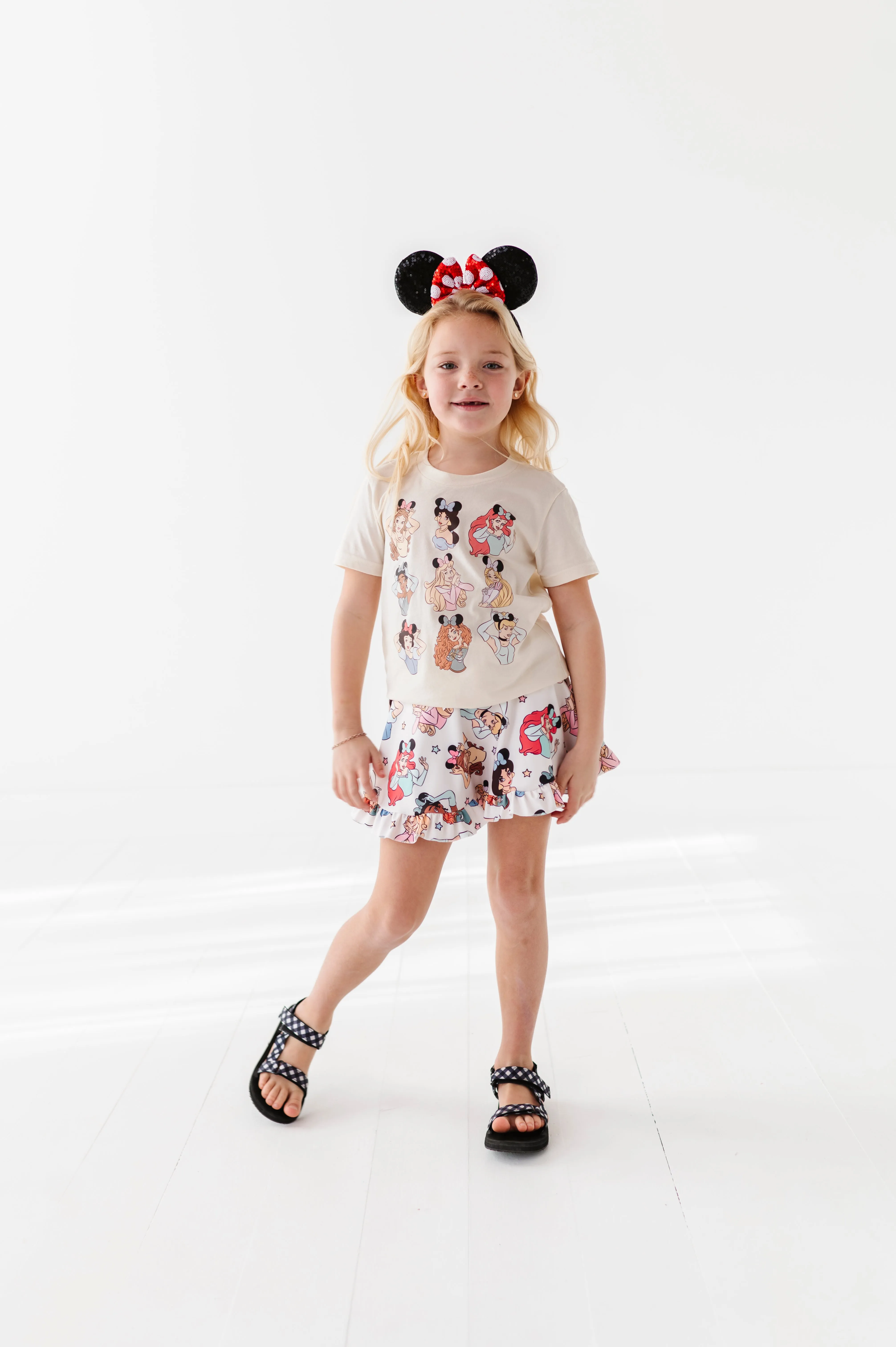 PRINCESSES | CREAM KIDS TEE (*SHIPS MID-MARCH*