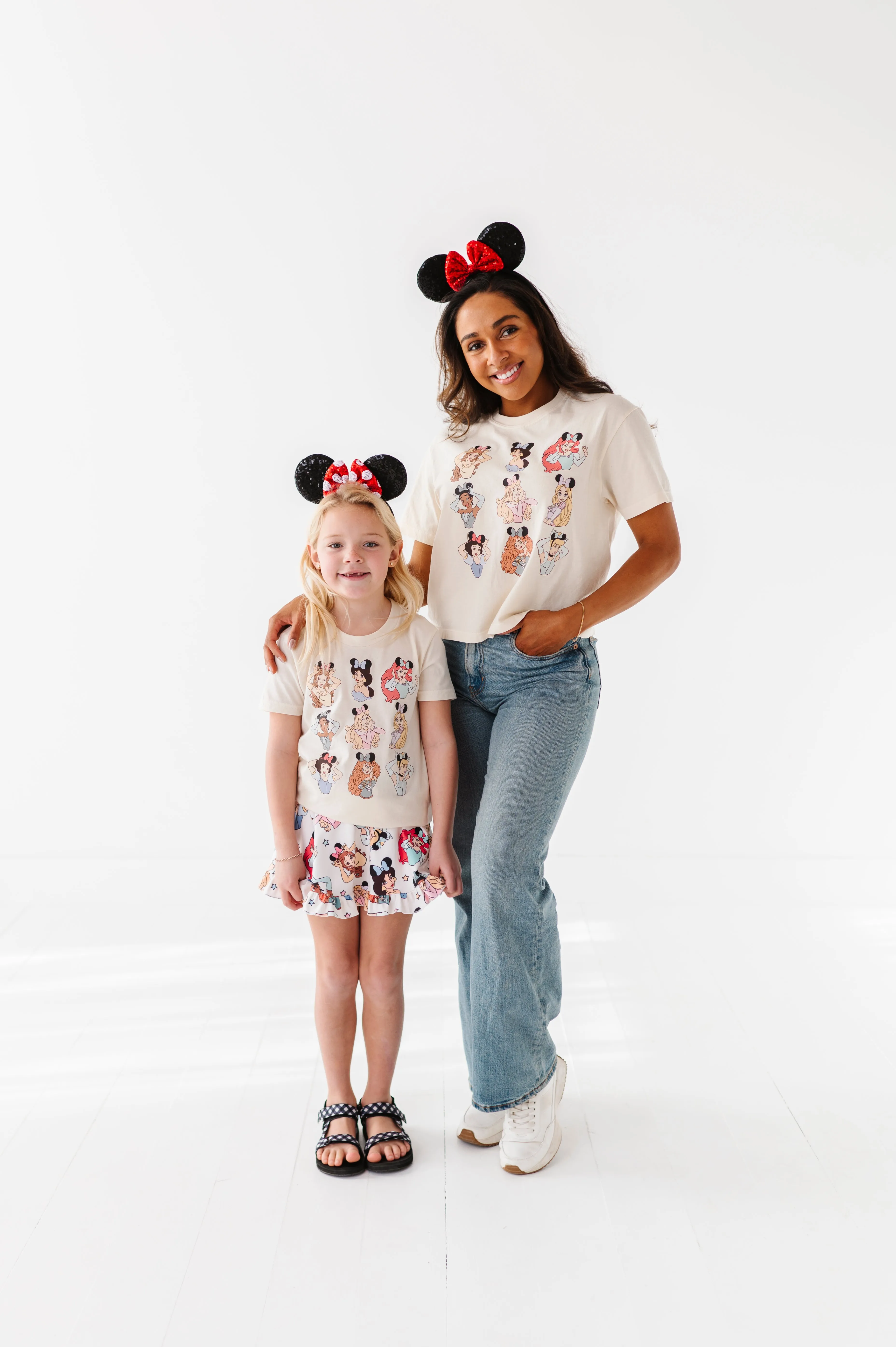 PRINCESSES | CREAM KIDS TEE (*SHIPS MID-MARCH*