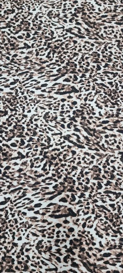 Printed Knit Cheetah