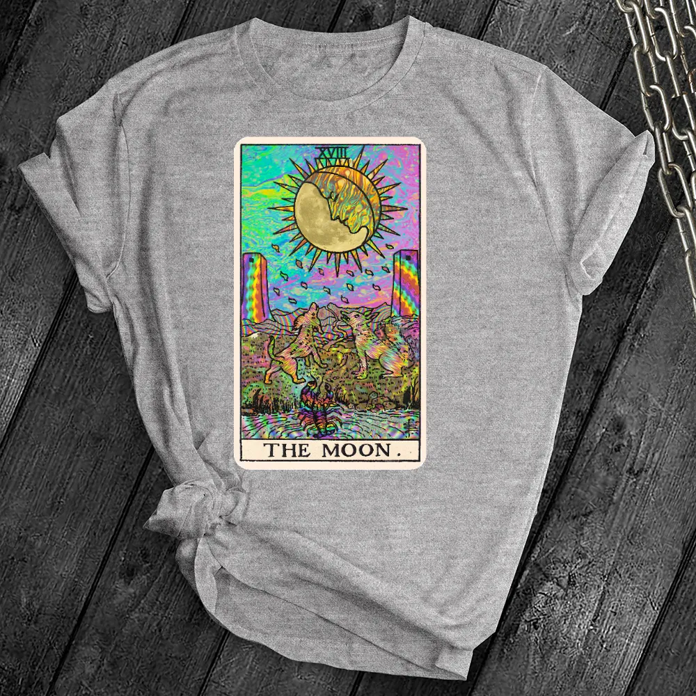 Psychedelic Tarot Moon Tee