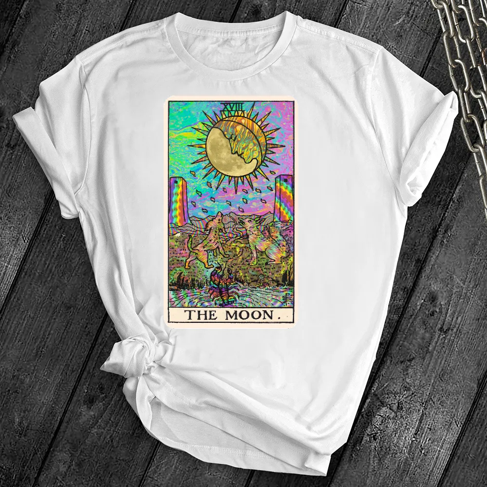 Psychedelic Tarot Moon Tee