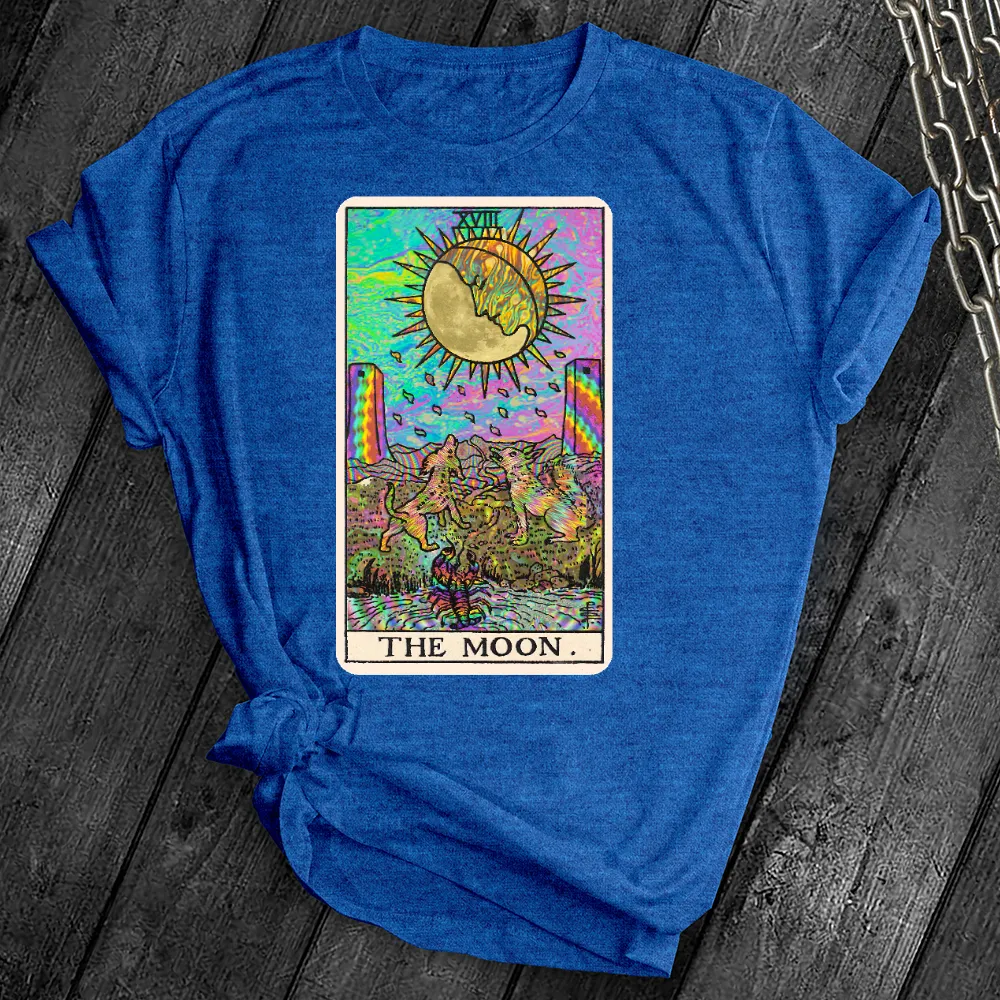 Psychedelic Tarot Moon Tee
