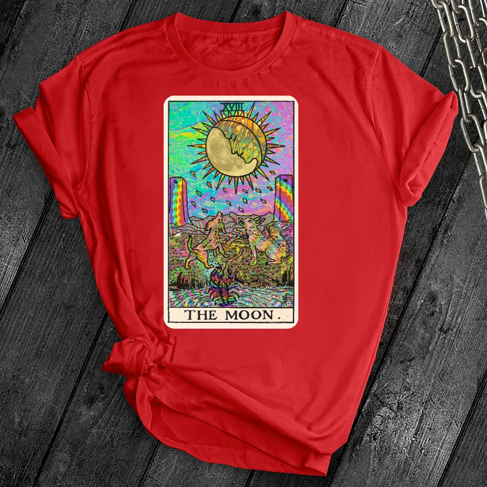 Psychedelic Tarot Moon Tee