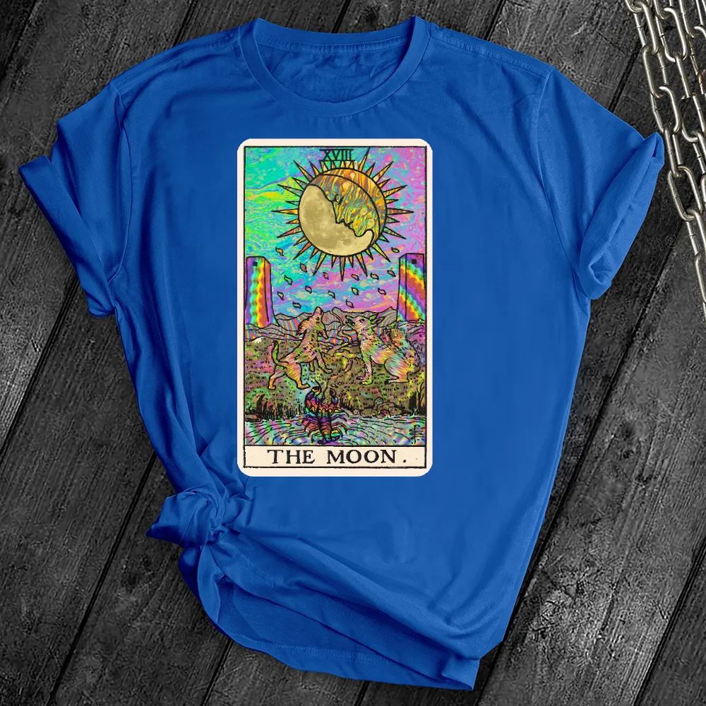 Psychedelic Tarot Moon Tee