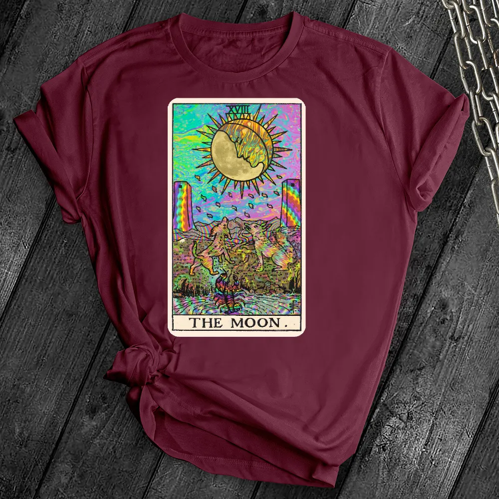 Psychedelic Tarot Moon Tee
