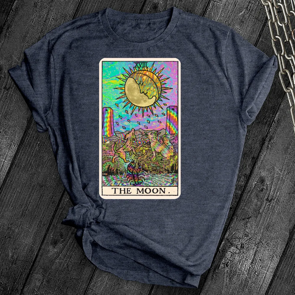 Psychedelic Tarot Moon Tee
