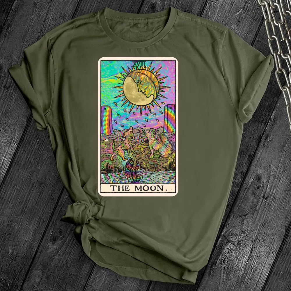 Psychedelic Tarot Moon Tee