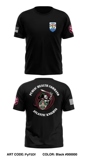 Public Health Command- Atlantic Store 1 Core Men's SS Performance Tee - PyF5Df