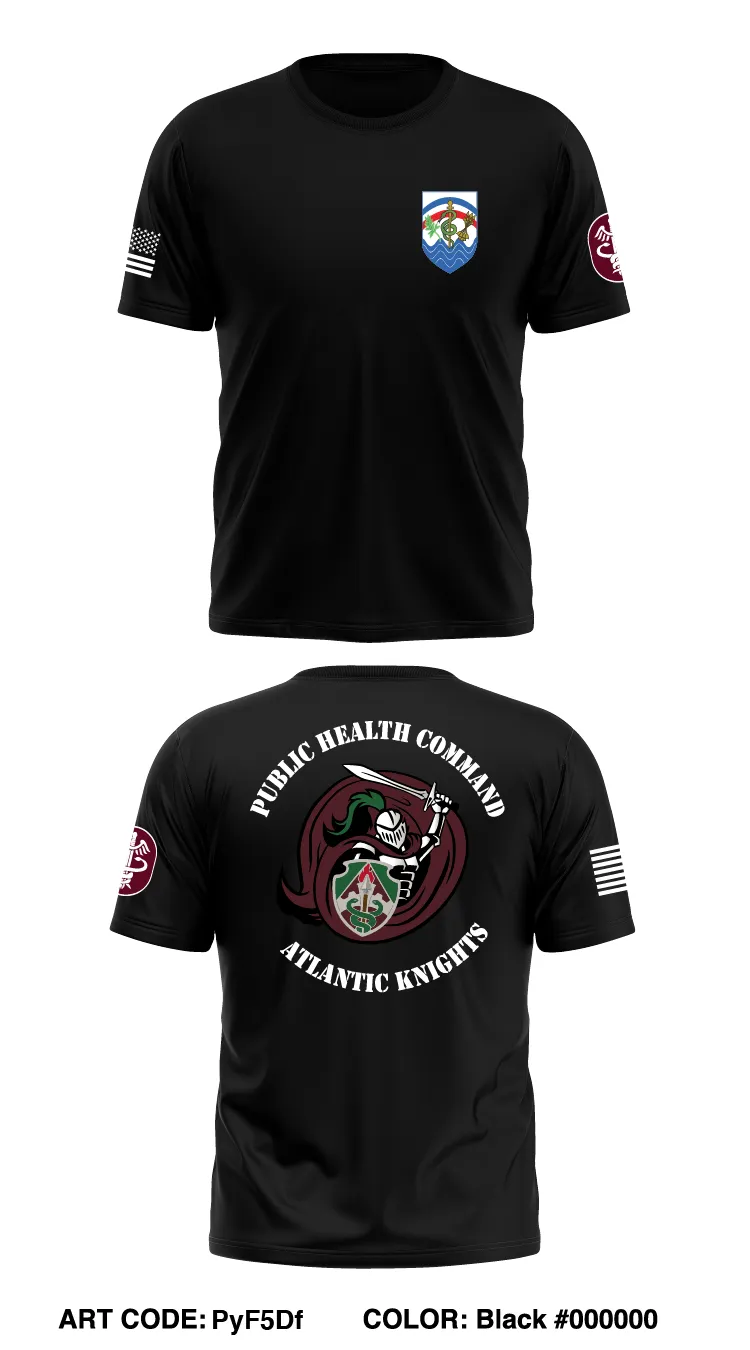 Public Health Command- Atlantic Store 1 Core Men's SS Performance Tee - PyF5Df