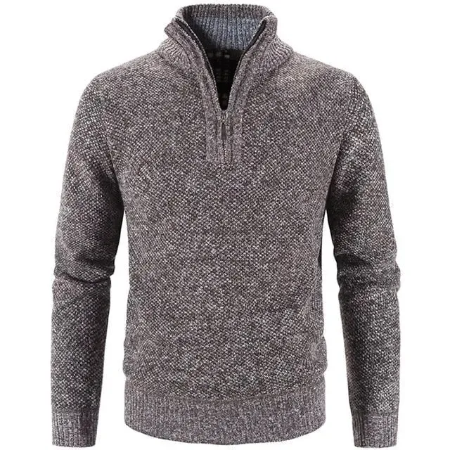 Pull style militaire homme