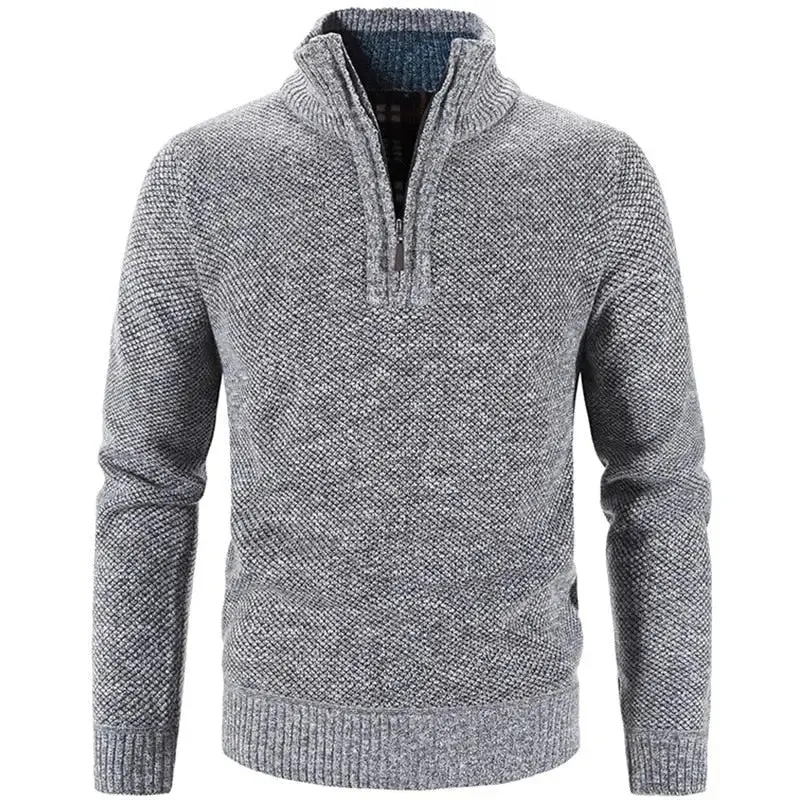 Pull style militaire homme