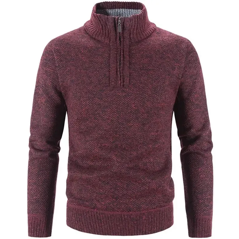 Pull style militaire homme
