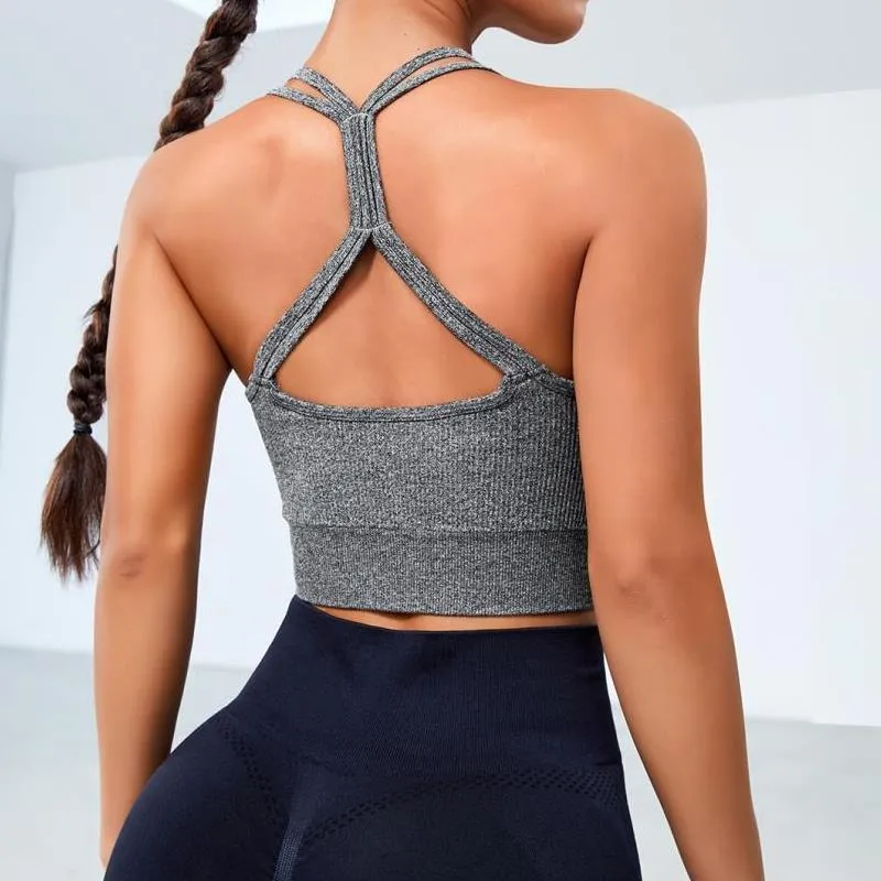 Push-up Beauty Back High Elastic Fitness Vest For Women trendy