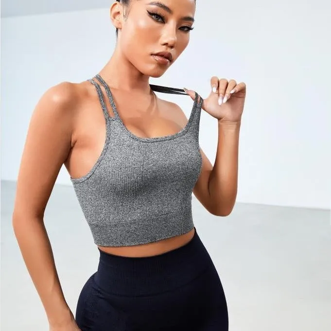 Push-up Beauty Back High Elastic Fitness Vest For Women trendy