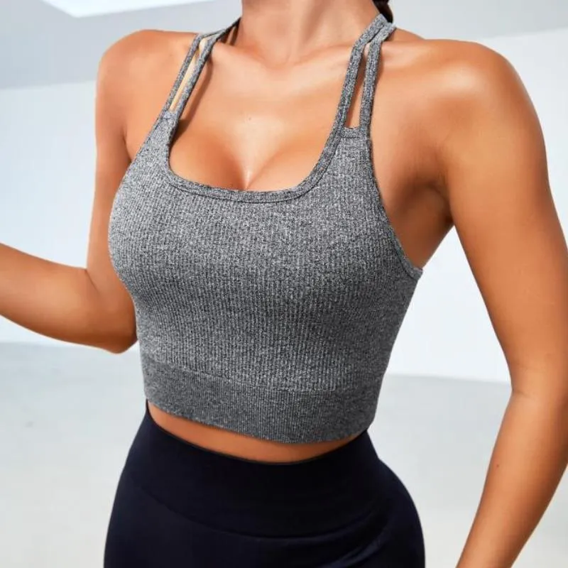 Push-up Beauty Back High Elastic Fitness Vest For Women trendy