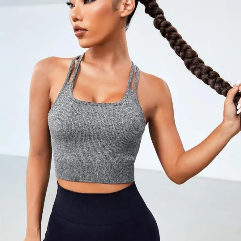 Push-up Beauty Back High Elastic Fitness Vest For Women trendy