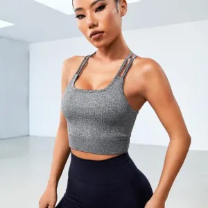 Push-up Beauty Back High Elastic Fitness Vest For Women trendy