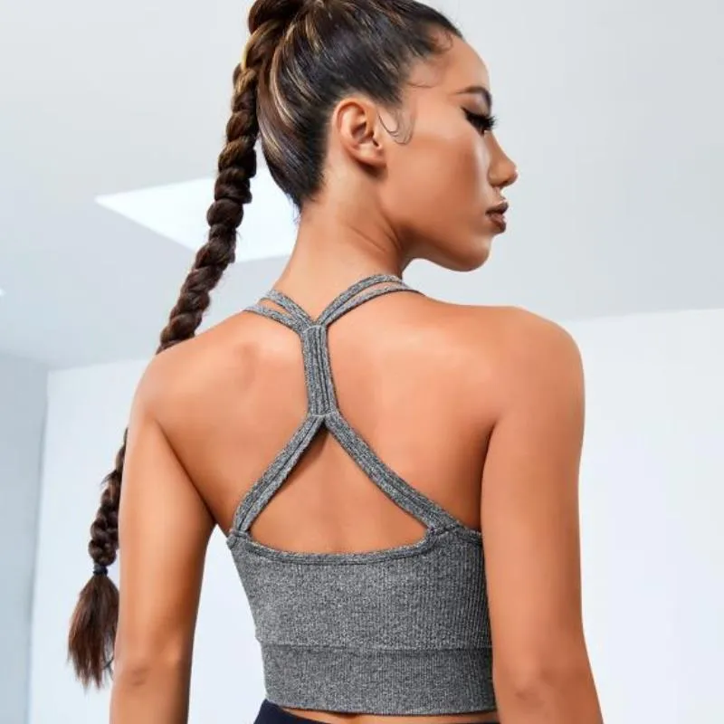 Push-up Beauty Back High Elastic Fitness Vest For Women trendy