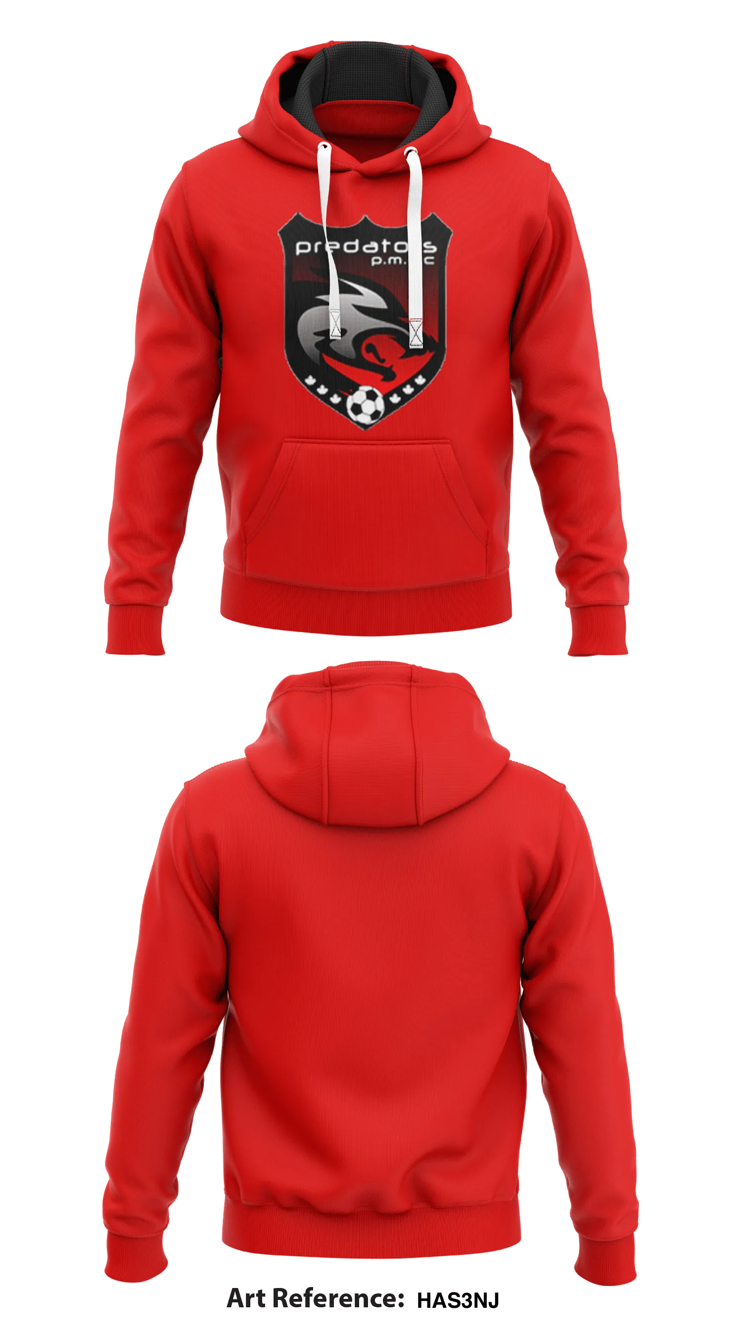 Puslinch Predators Store 1  Core Men's Hooded Performance Sweatshirt - haS3Nj