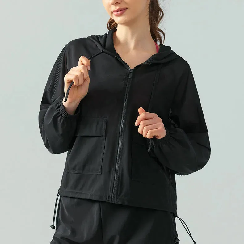 Quick Dry Light-weight Breathable Casual Outdoor Zipper Running Sports Set WOMEN