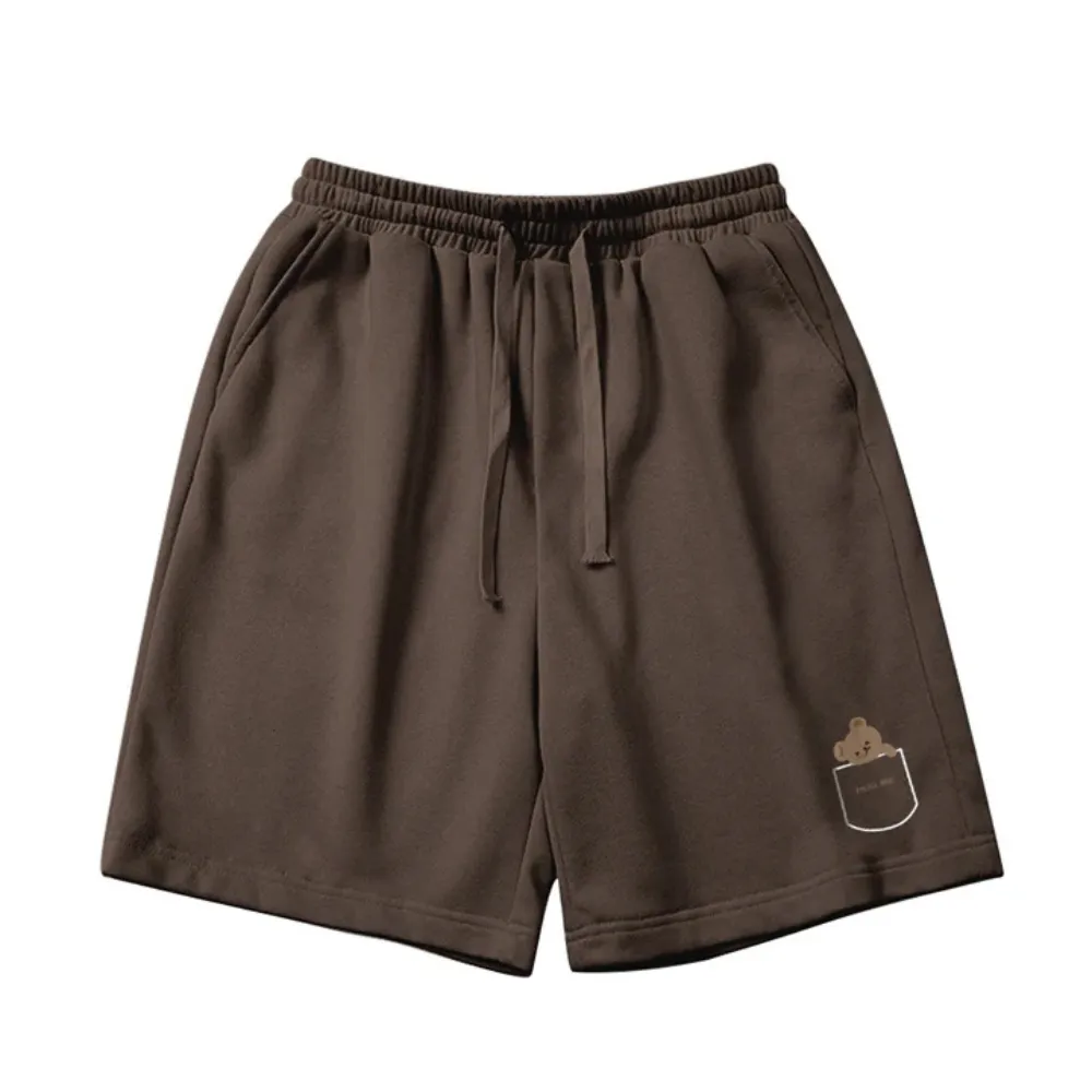 "Cute Pocket Bear" Shorts