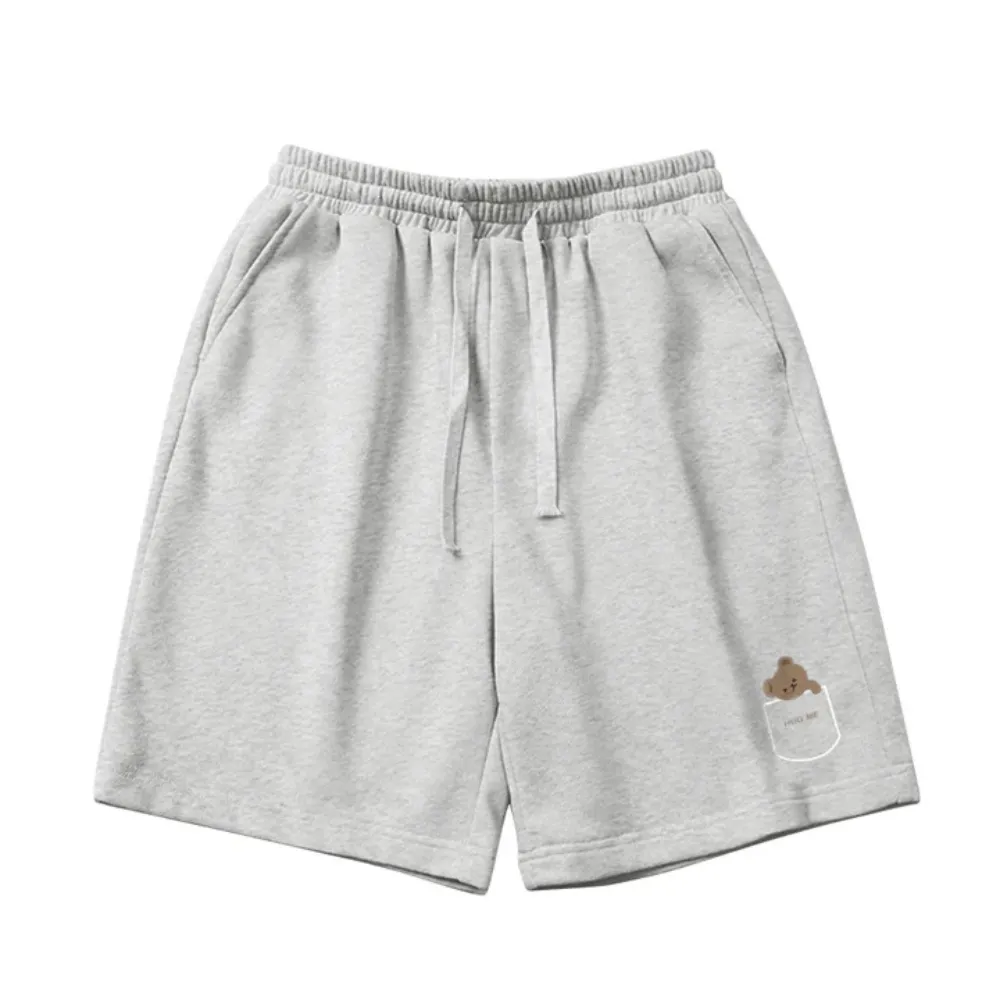 "Cute Pocket Bear" Shorts
