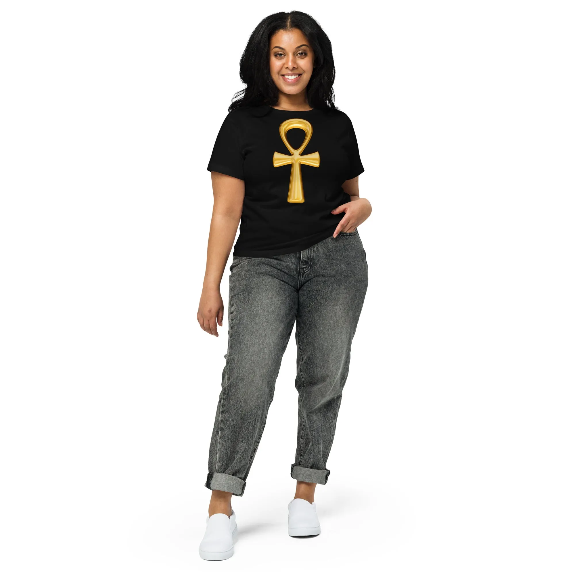 "LIFE" Women’s High-Waisted T-shirt