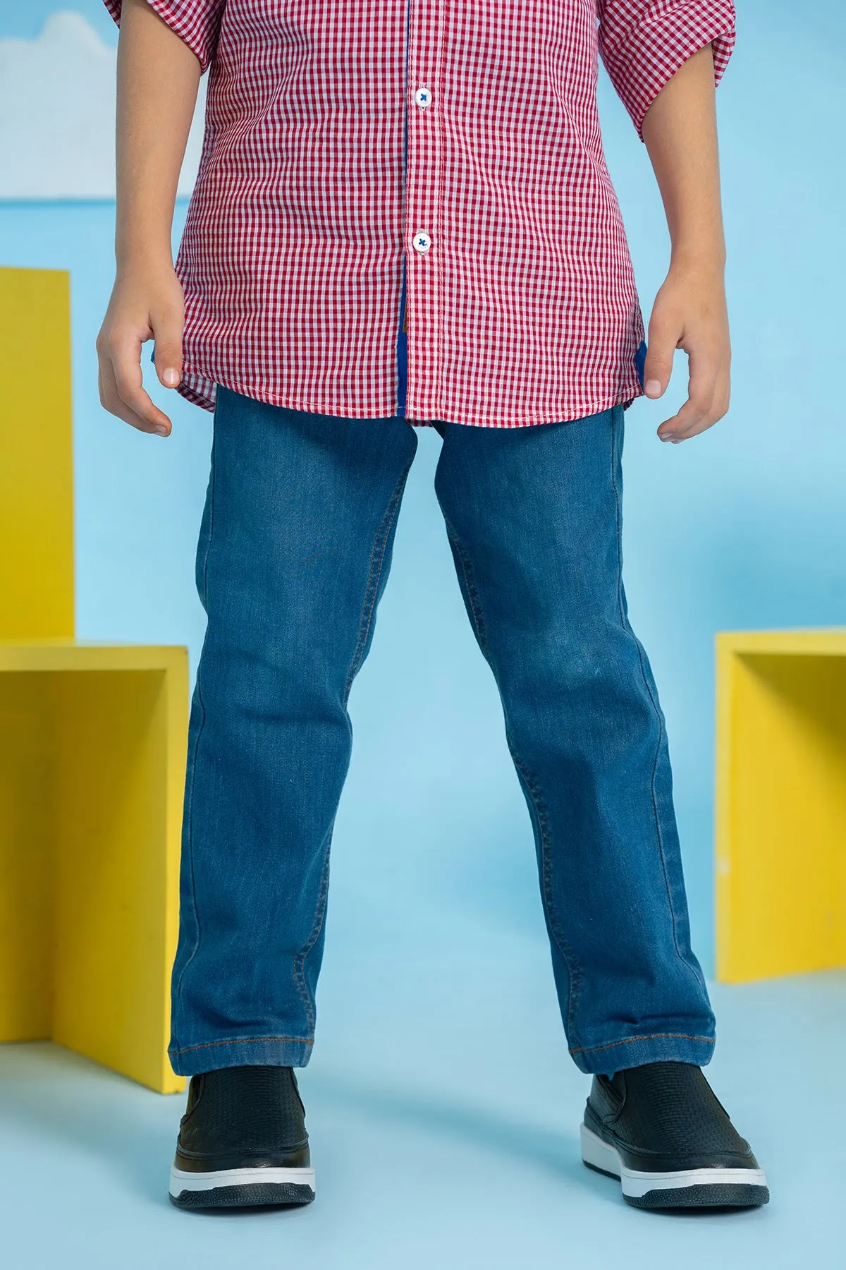 "MALEEK" Casual Denim Pant