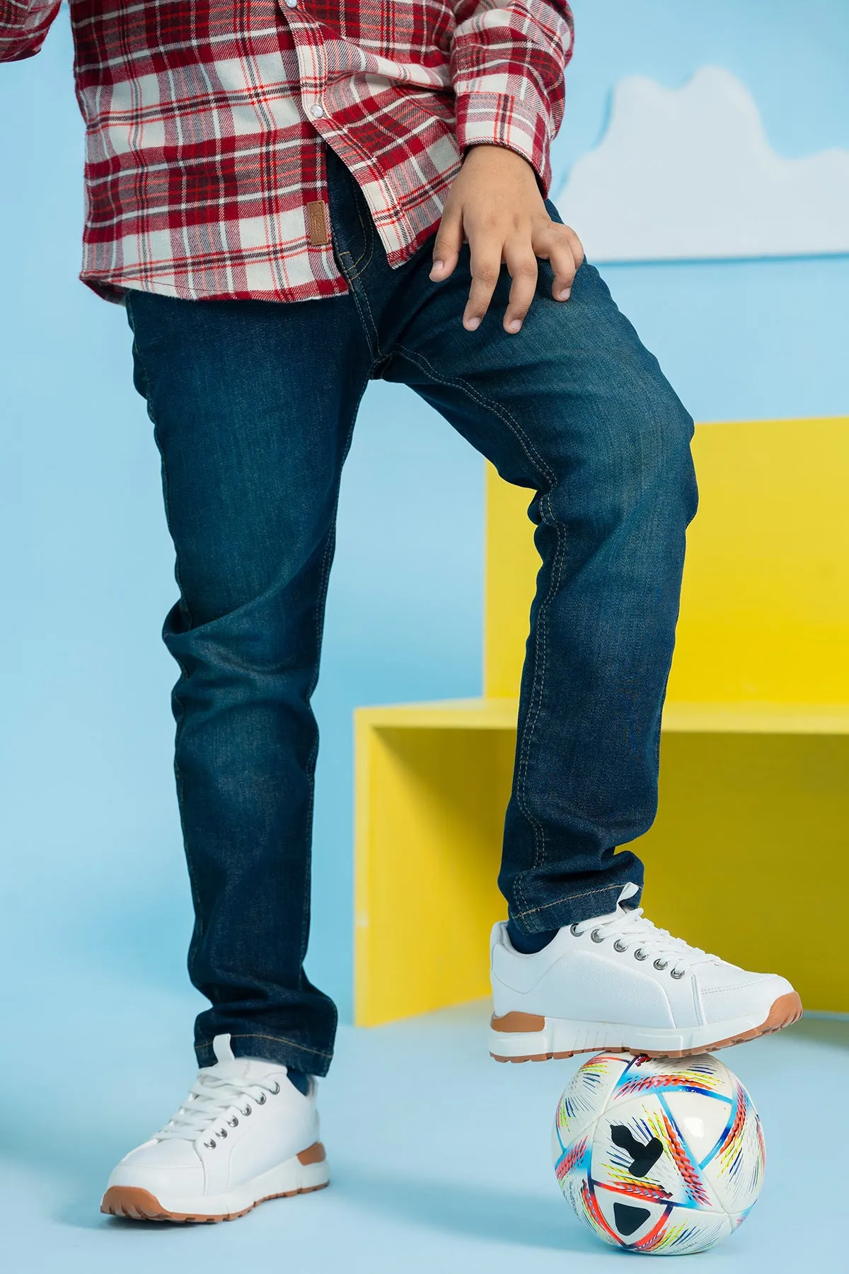 "MALEEK" Casual Denim Pant