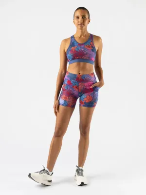 rabbit | Speed Leggy 4" | Women's | Skipper Blue Floral