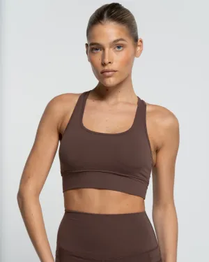 Racer Crop - French Roast