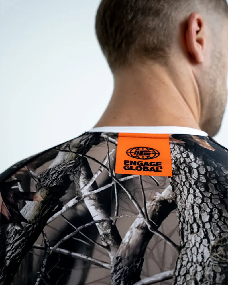 Real Camo Short Sleeve Rash Guard