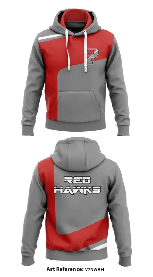 RedHawks Store 1  Core Men's Hooded Performance Sweatshirt - V7Nwrh
